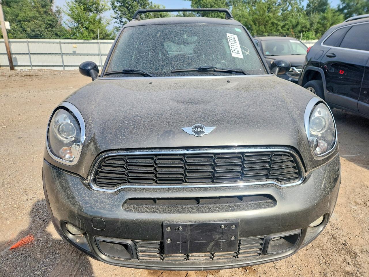 2014 Mini Cooper S Countryman Серый vin: WMWZC5C53EWP41523