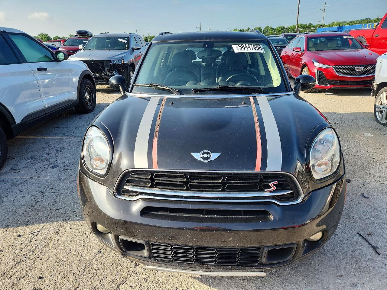 2015 Mini Cooper S Countryman Black vin: WMWZC5C53FWP44360