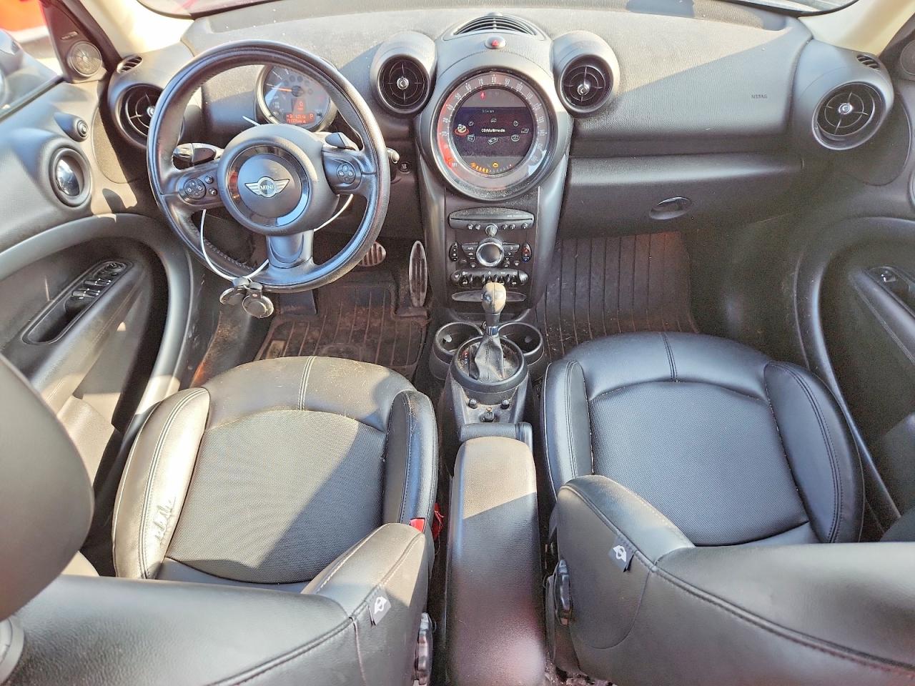 2015 Mini Cooper S Countryman Black vin: WMWZC5C53FWP44360