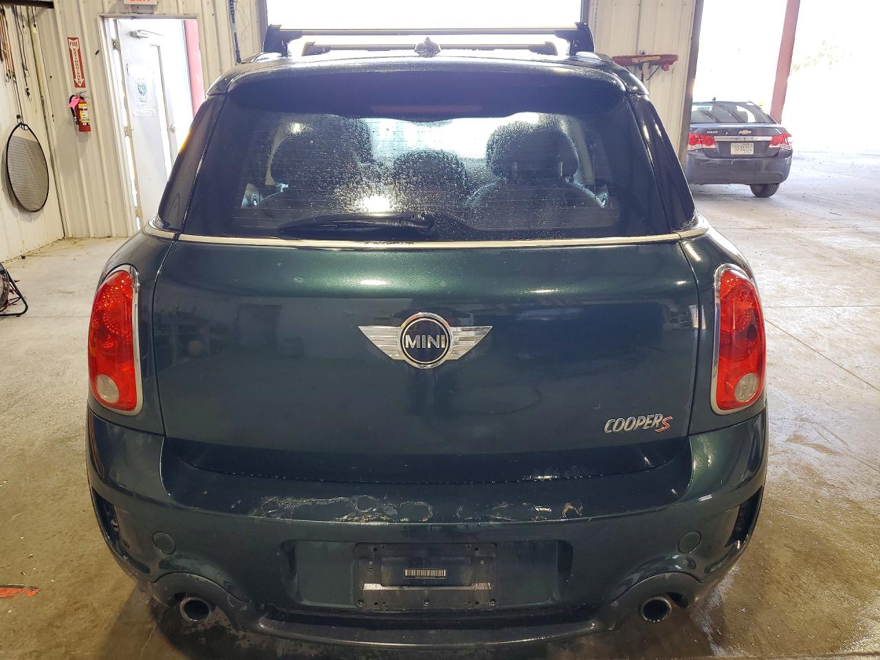 2012 Mini Cooper S Countryman Green vin: WMWZC5C54CWL60650