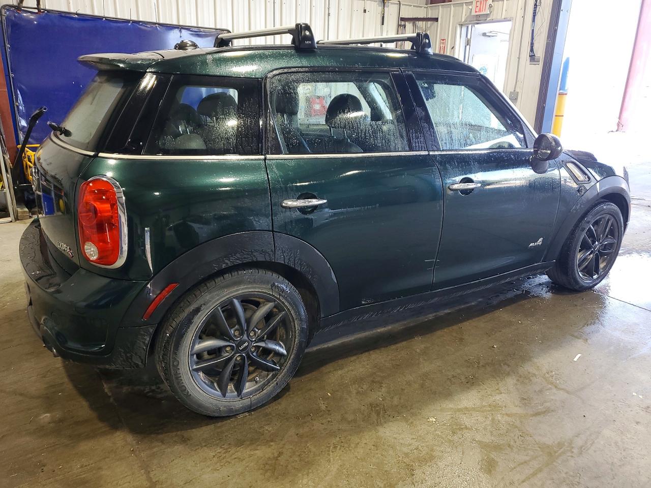 2012 Mini Cooper S Countryman Green vin: WMWZC5C54CWL60650