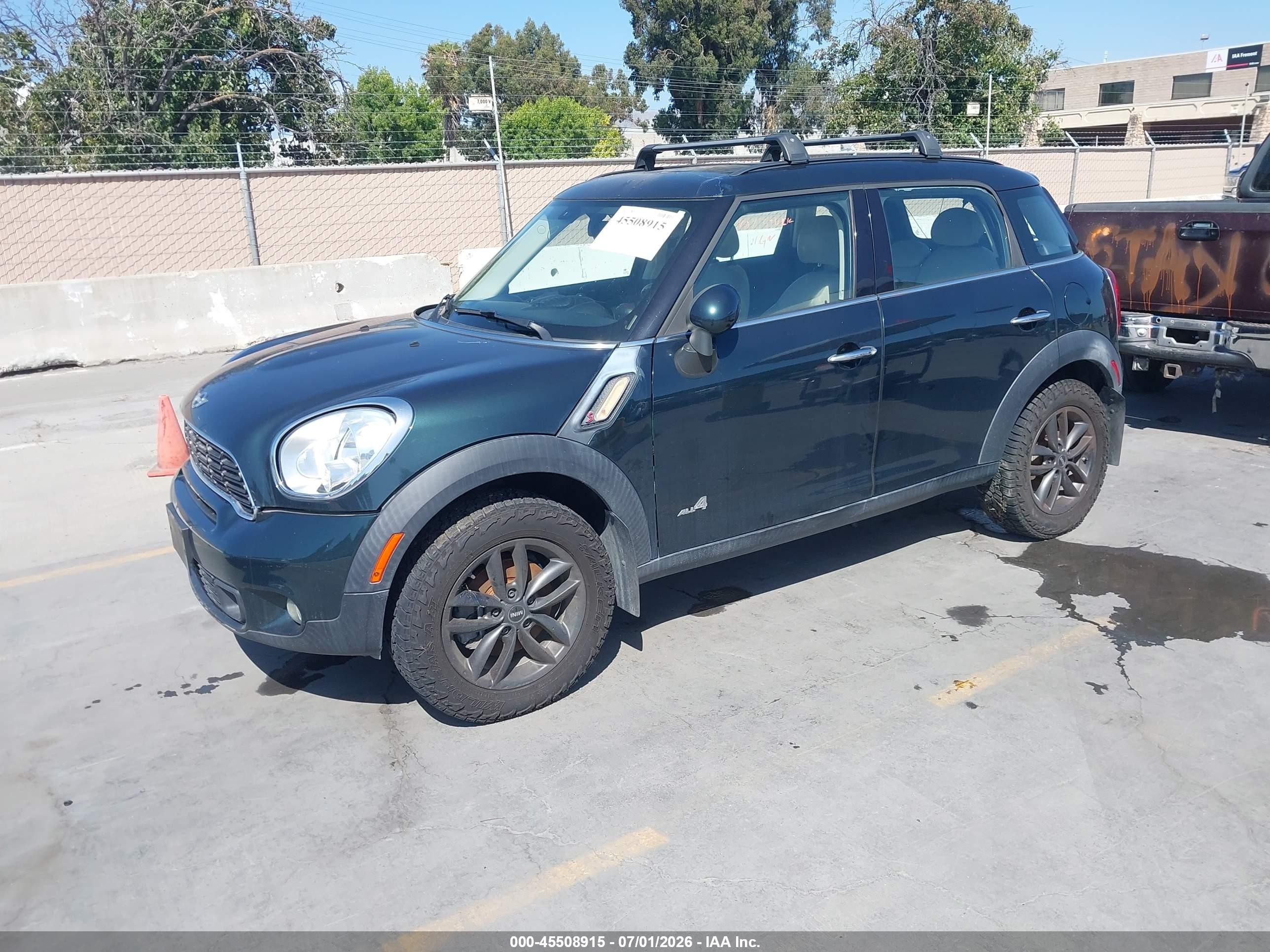 2013 Mini Countryman Cooper S Green vin: WMWZC5C54DWP33039