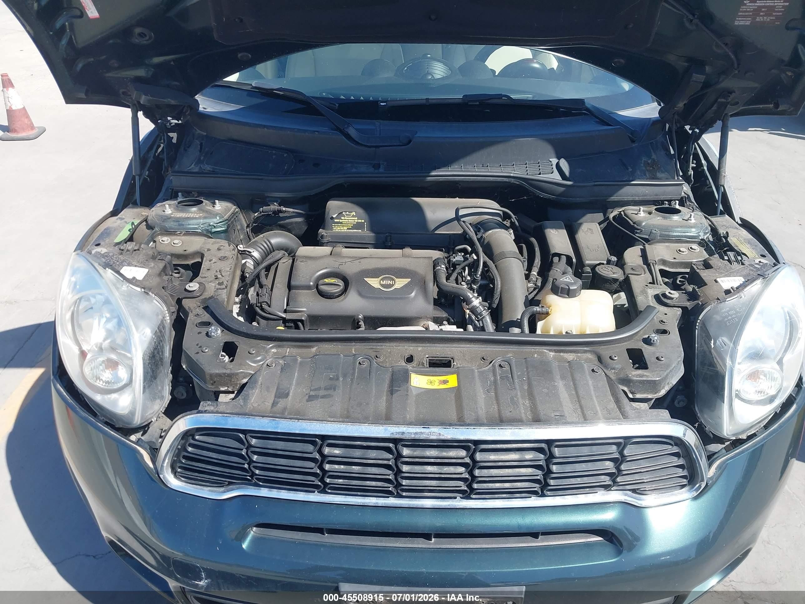 2013 Mini Countryman Cooper S Green vin: WMWZC5C54DWP33039