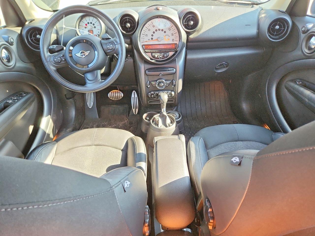2013 Mini Cooper S Countryman Black vin: WMWZC5C54DWP33395