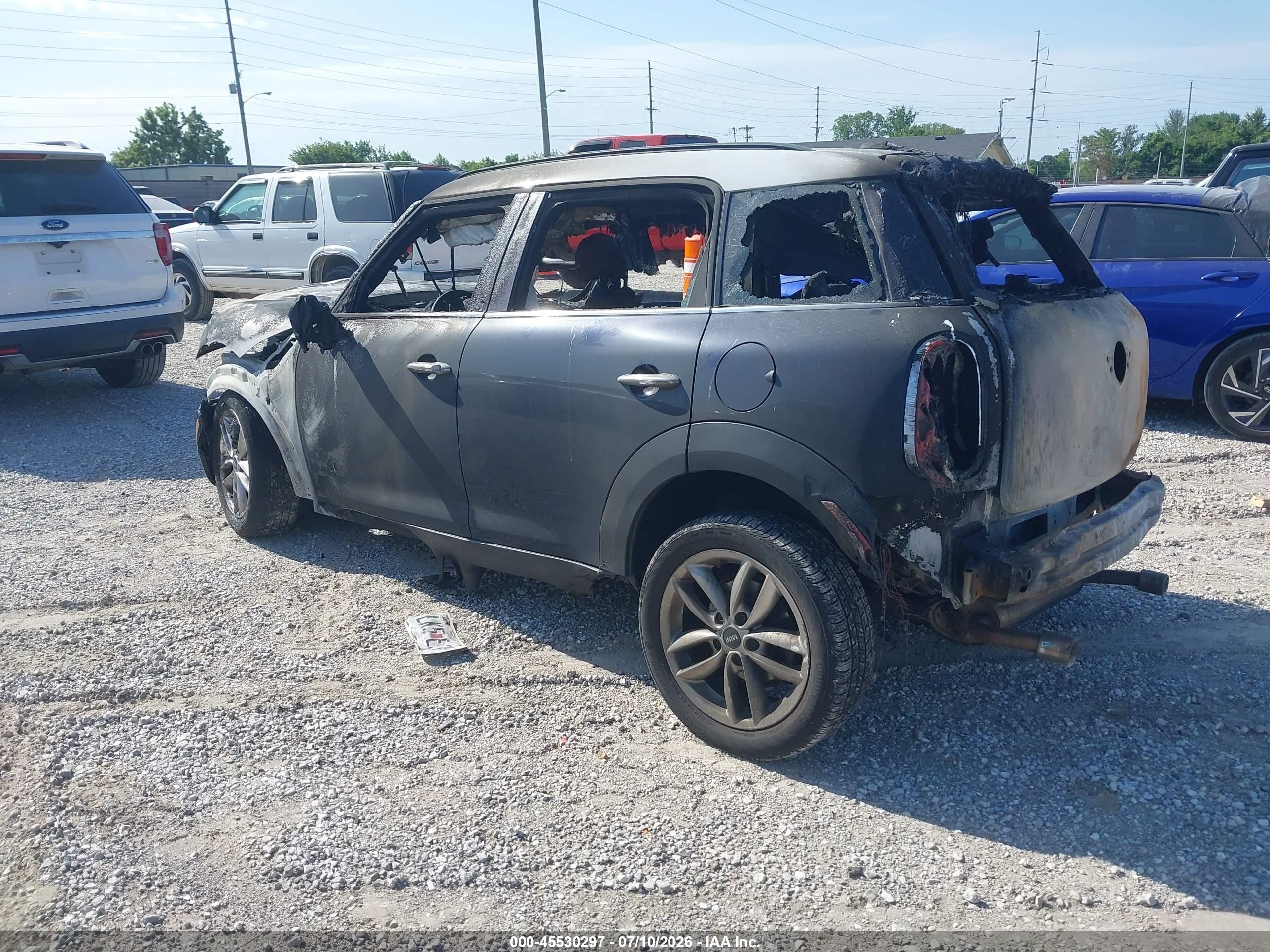 2014 Mini Countryman Cooper S Black vin: WMWZC5C54EWM16959