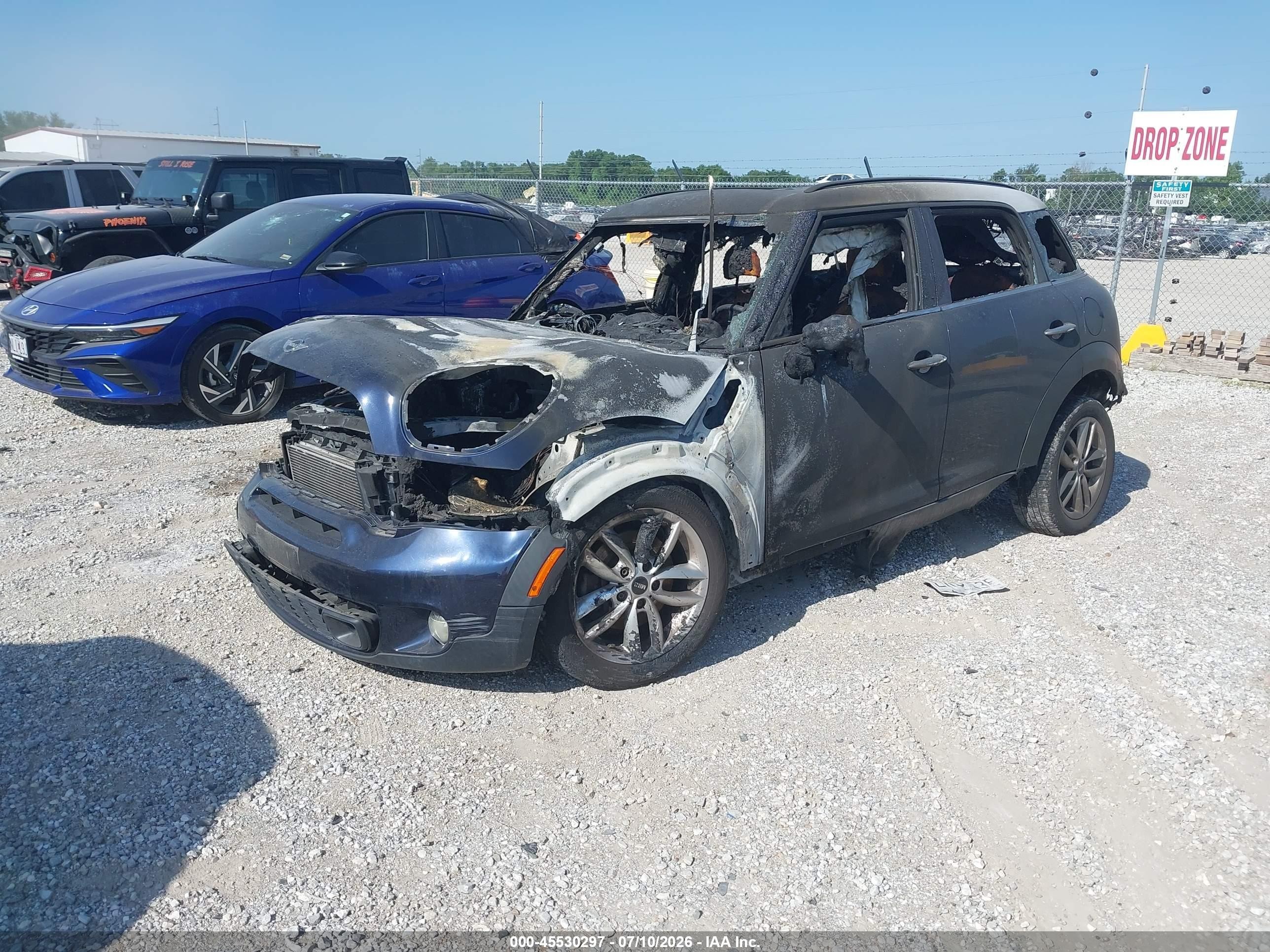 2014 Mini Countryman Cooper S Black vin: WMWZC5C54EWM16959