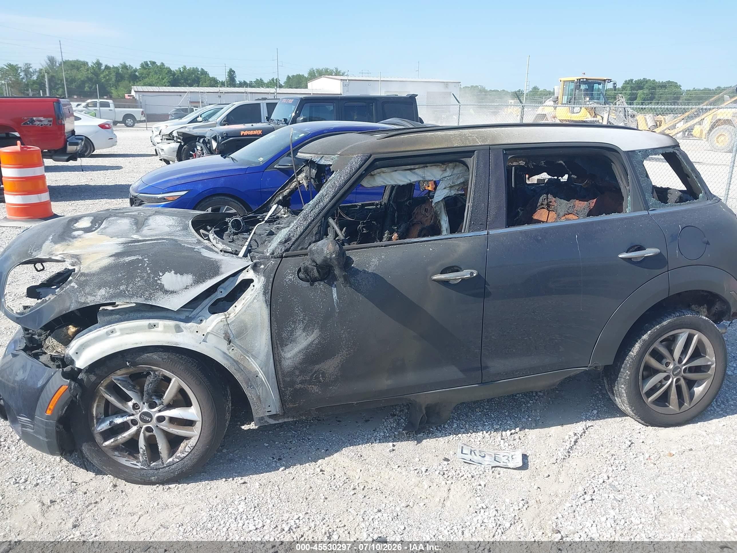 2014 Mini Countryman Cooper S Black vin: WMWZC5C54EWM16959