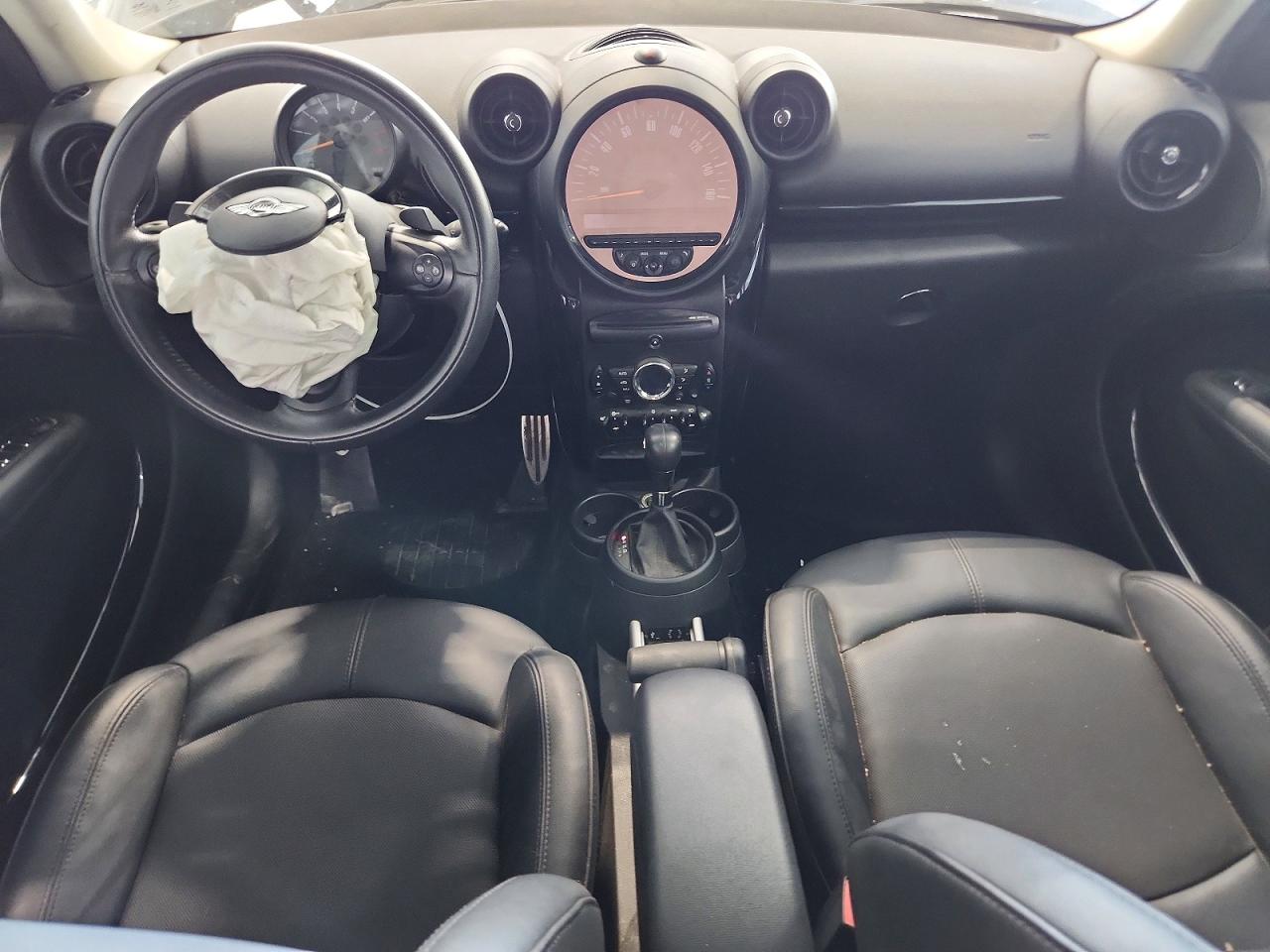 2015 Mini Cooper S Countryman Black vin: WMWZC5C54FWP46117