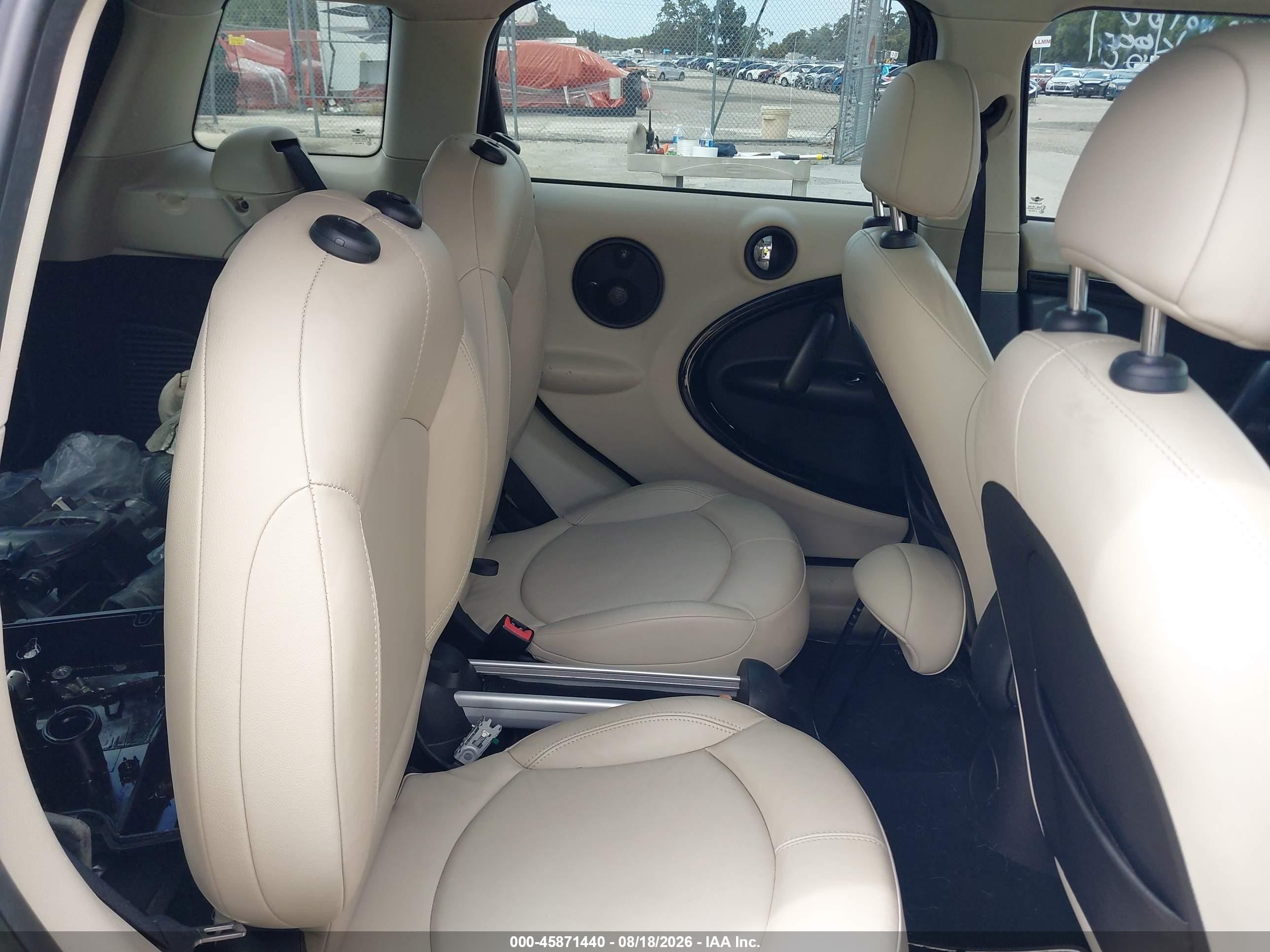 2012 Mini Cooper S Countryman Blue vin: WMWZC5C55CWL63458
