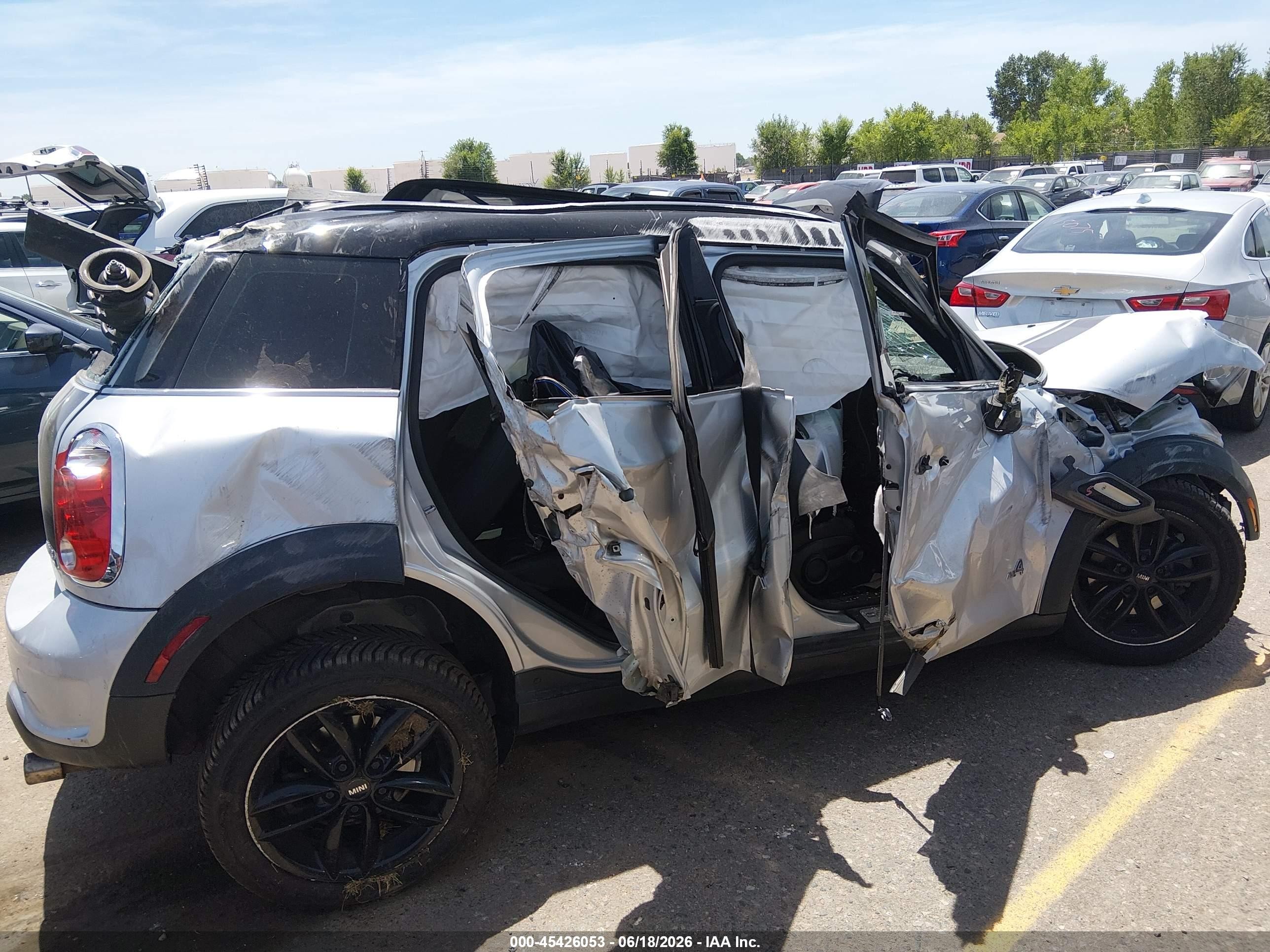 2013 Mini Countryman Cooper S Gray vin: WMWZC5C55DWM15821