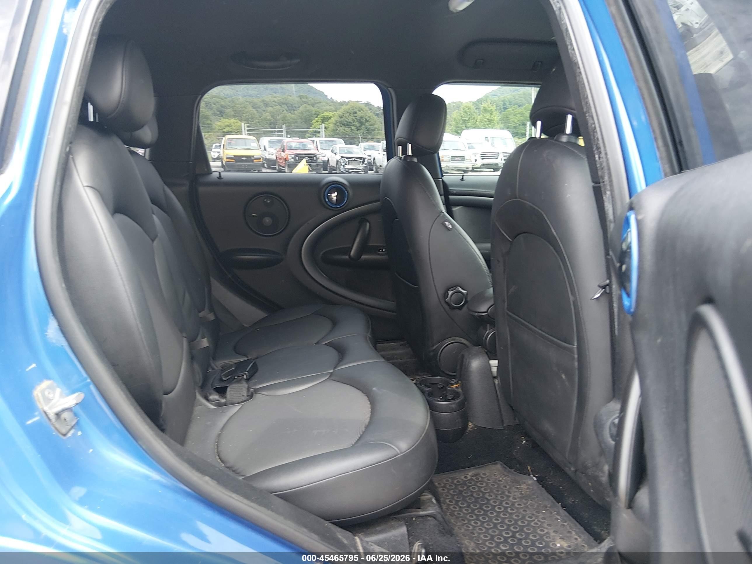 2014 Mini Countryman Cooper S Blue vin: WMWZC5C55EWM17540