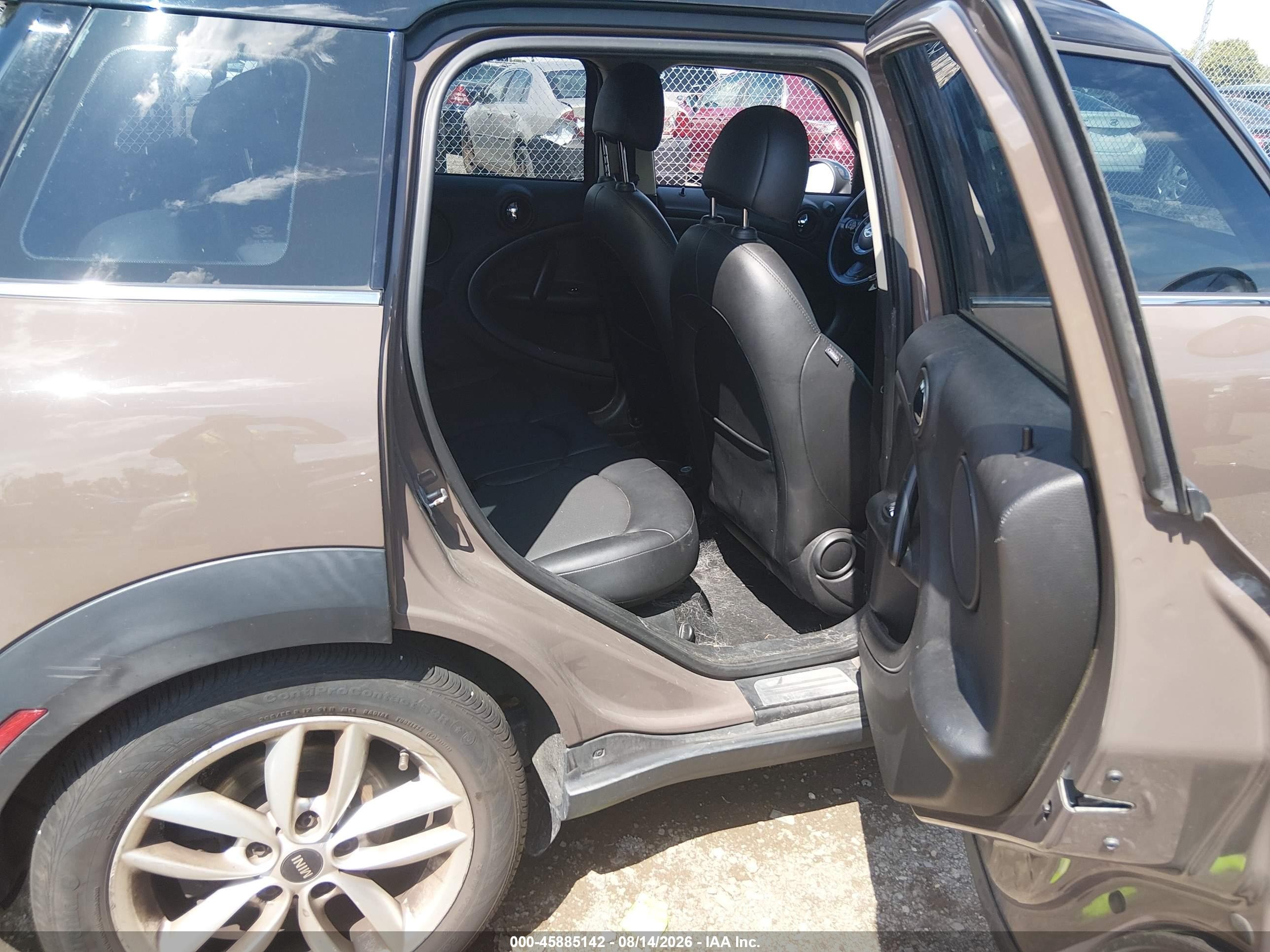 2014 Mini Countryman Cooper S Brown vin: WMWZC5C55EWP39434