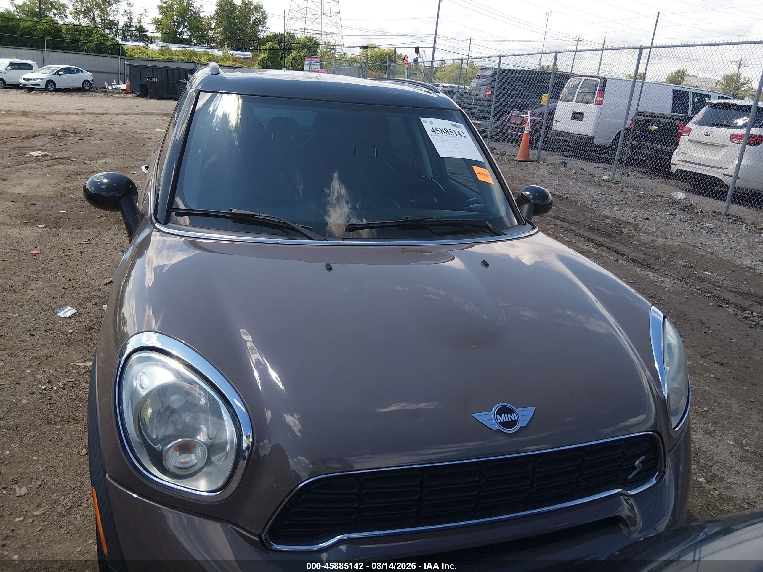 2014 Mini Countryman Cooper S Brown vin: WMWZC5C55EWP39434