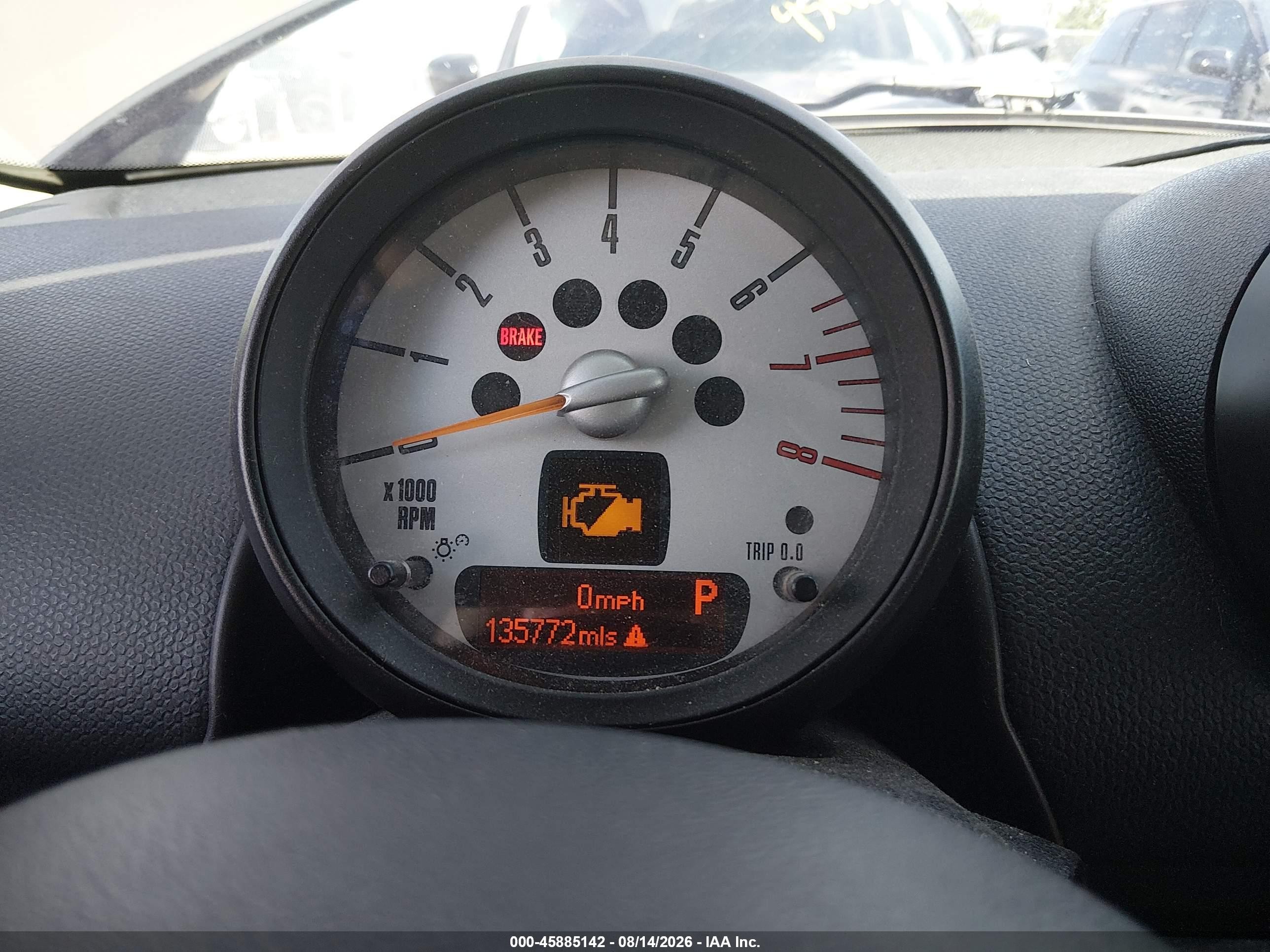 2014 Mini Countryman Cooper S Brown vin: WMWZC5C55EWP39434