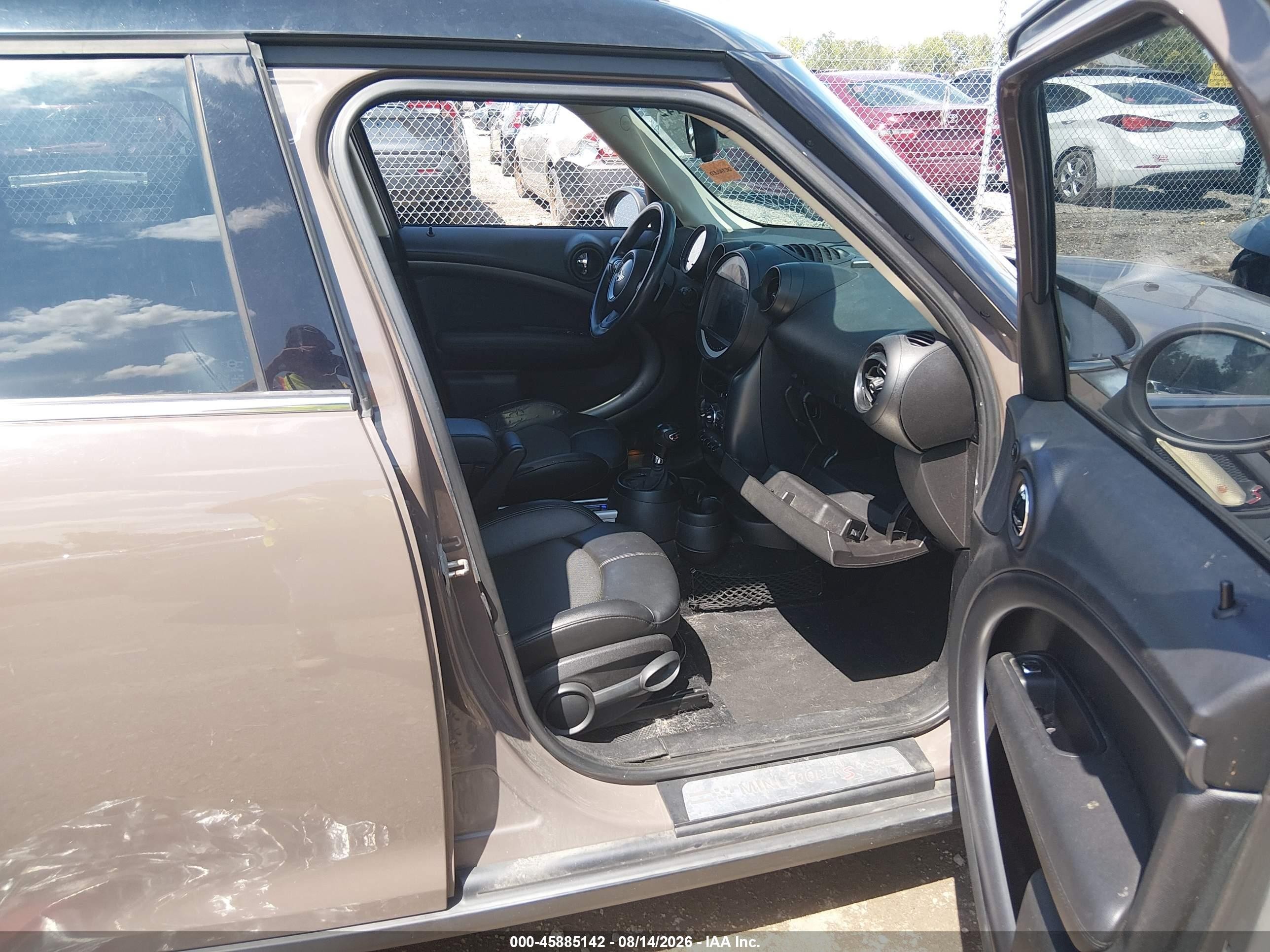 2014 Mini Countryman Cooper S Brown vin: WMWZC5C55EWP39434