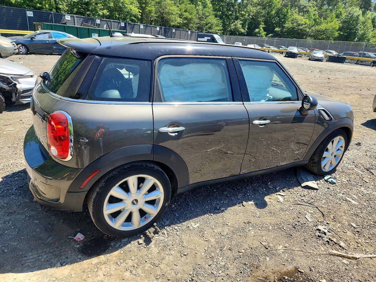 2014 Mini Cooper S Countryman Gray vin: WMWZC5C55EWP40440