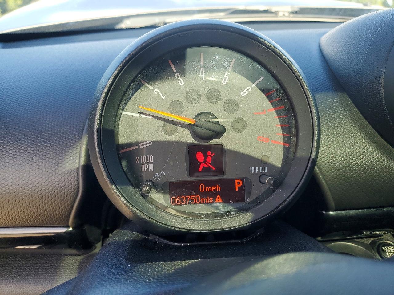 2015 Mini Cooper S Countryman Black vin: WMWZC5C55FWP45865