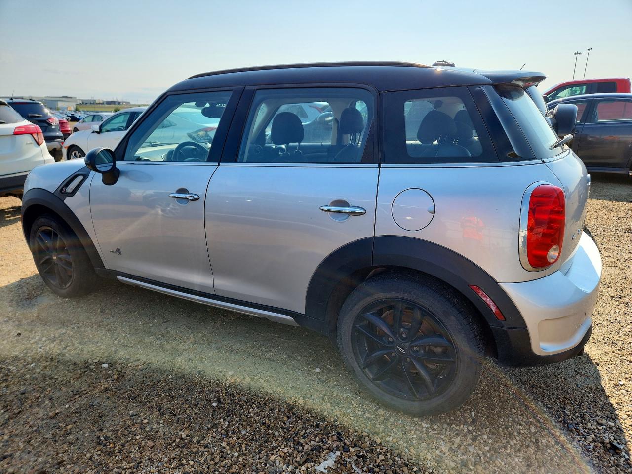 2015 Mini Cooper S Countryman Silver vin: WMWZC5C55FWT37687