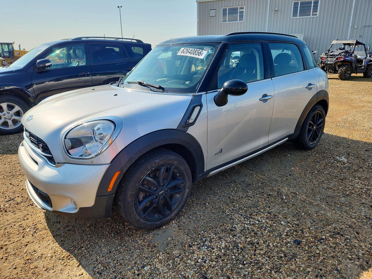 2015 Mini Cooper S Countryman Silver vin: WMWZC5C55FWT37687