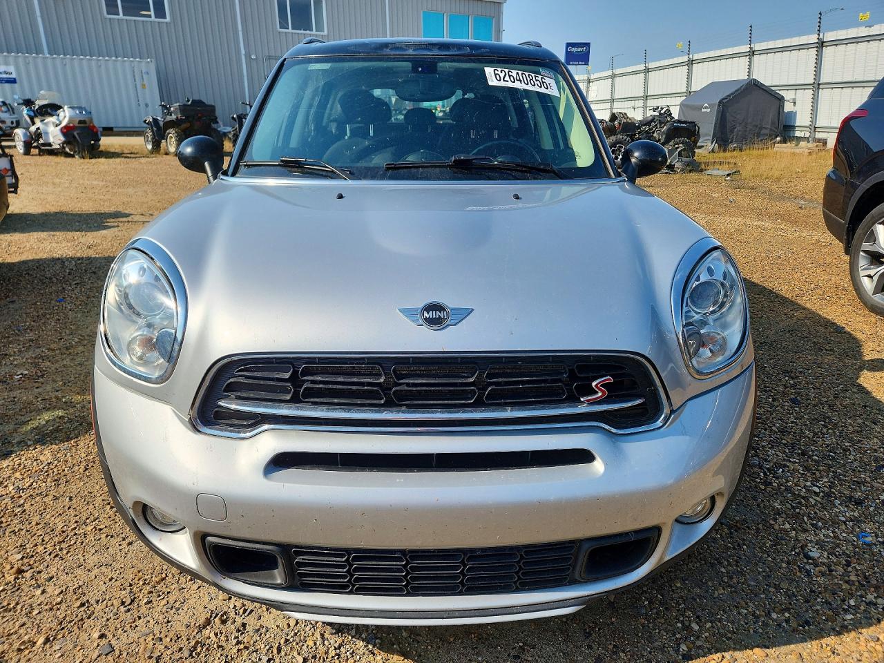 2015 Mini Cooper S Countryman Silver vin: WMWZC5C55FWT37687