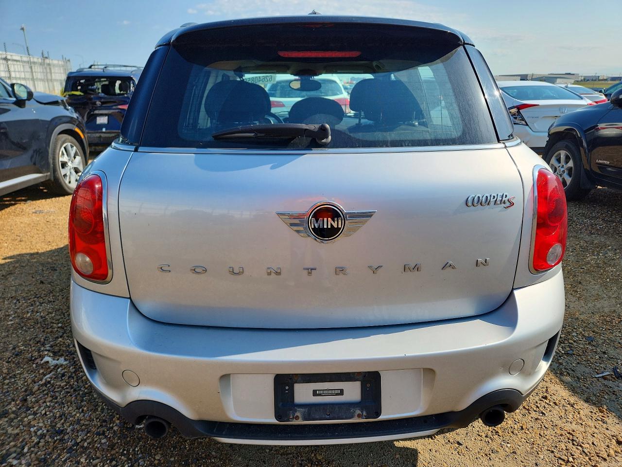 2015 Mini Cooper S Countryman Silver vin: WMWZC5C55FWT37687