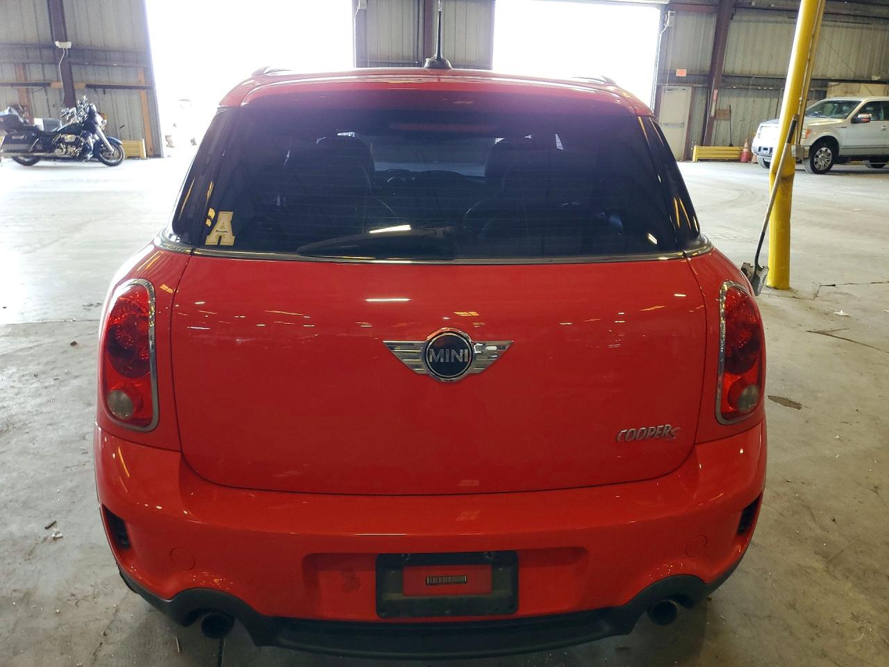 2012 Mini Cooper S Countryman Red vin: WMWZC5C56CWL59922