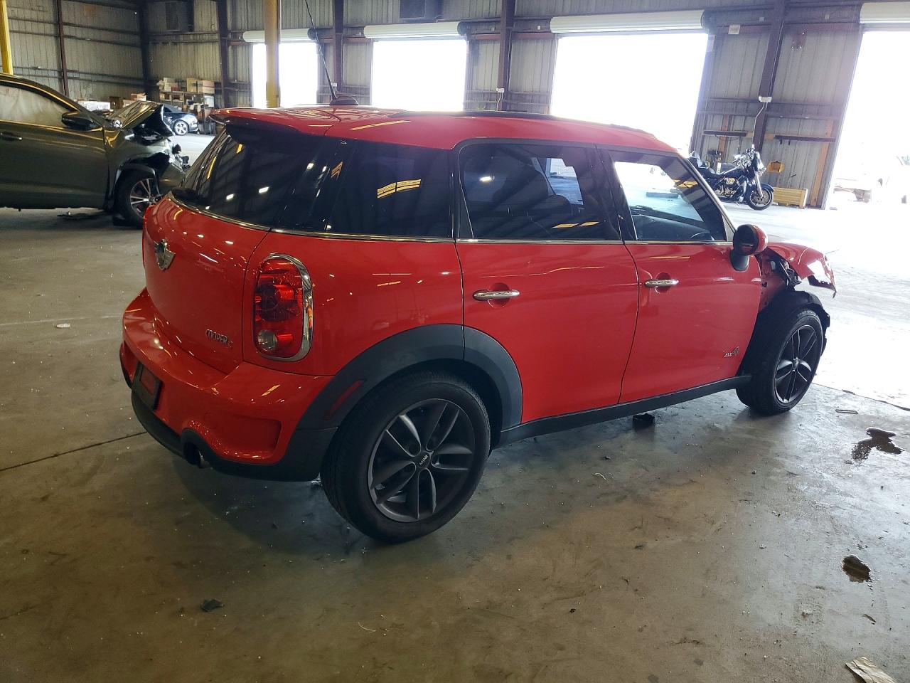 2012 Mini Cooper S Countryman Red vin: WMWZC5C56CWL59922