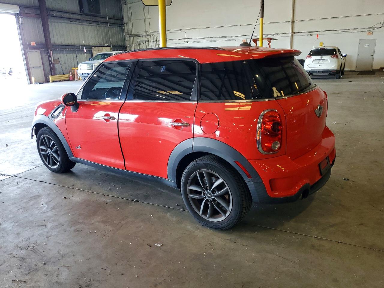 2012 Mini Cooper S Countryman Red vin: WMWZC5C56CWL59922