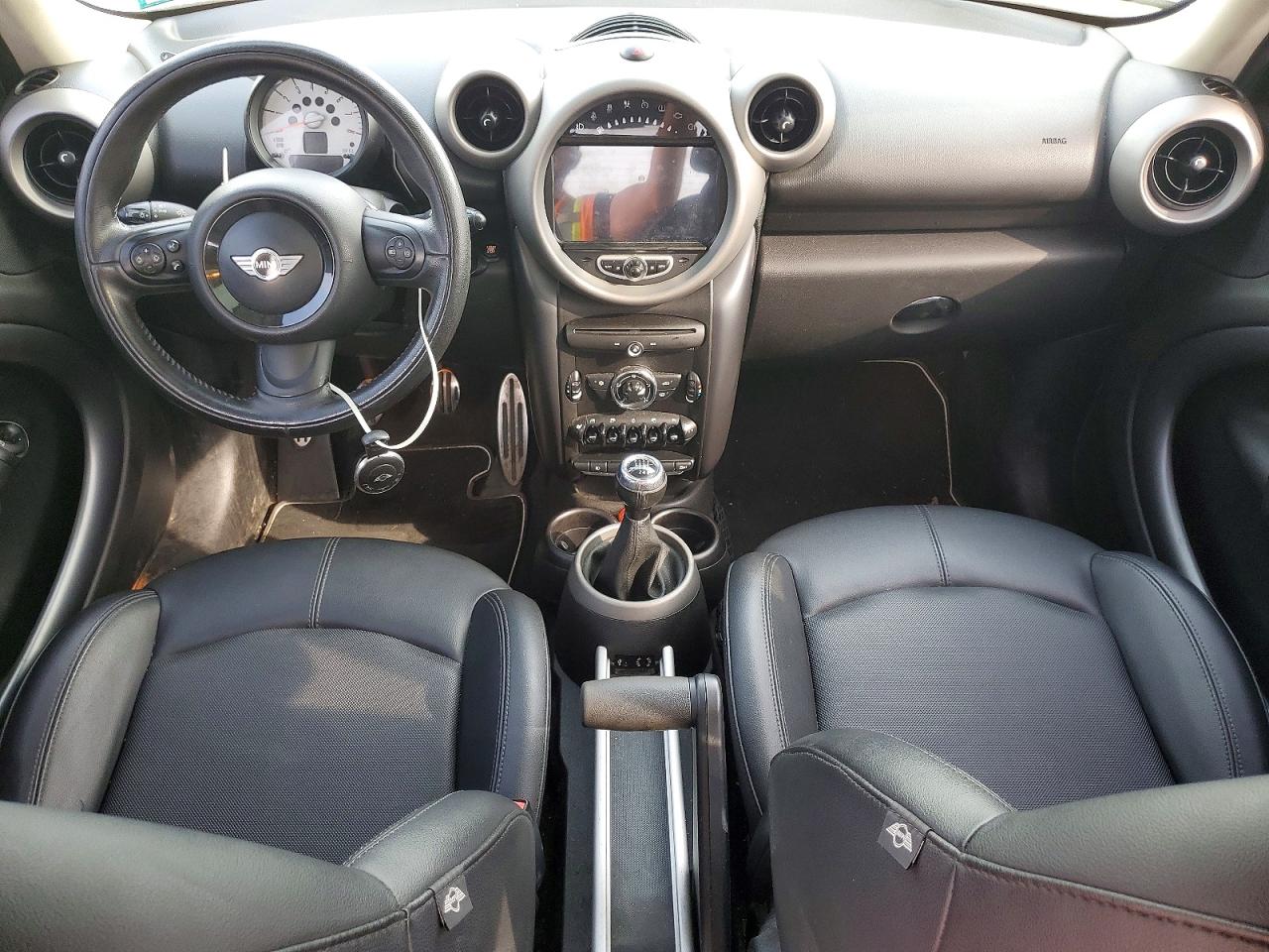 2012 Mini Cooper S Countryman Желтый vin: WMWZC5C56CWM13199