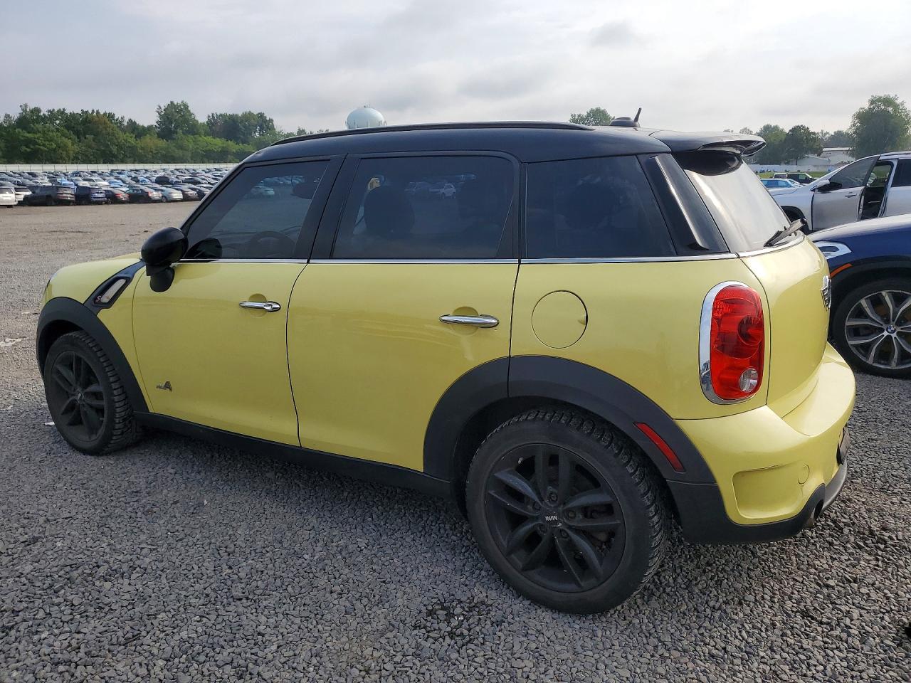 2012 Mini Cooper S Countryman Желтый vin: WMWZC5C56CWM13199