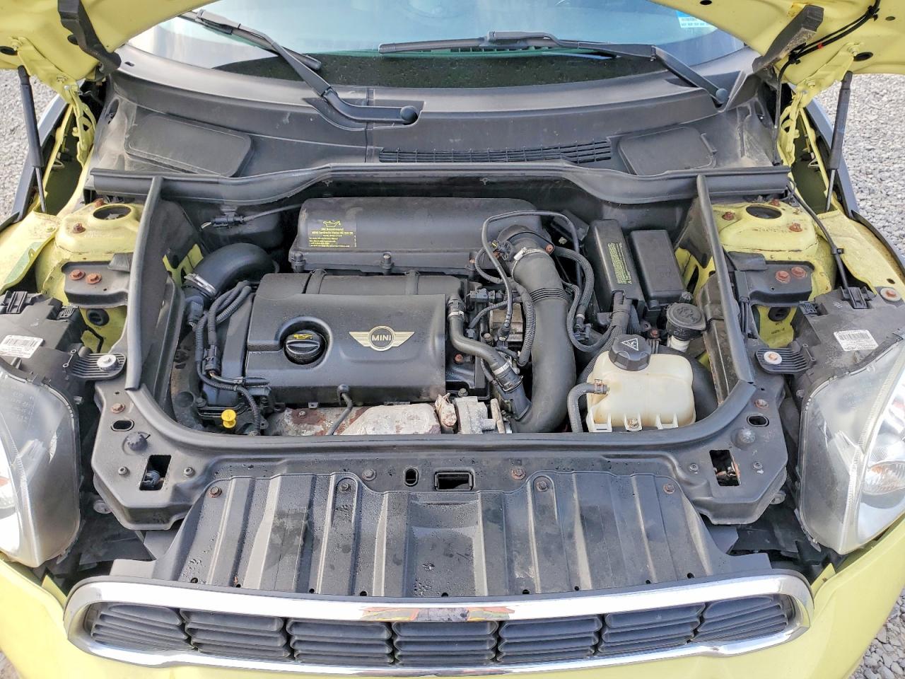 2012 Mini Cooper S Countryman Желтый vin: WMWZC5C56CWM13199