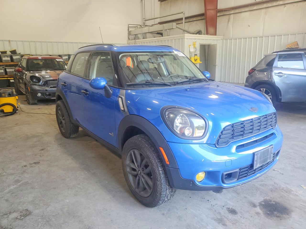 2013 Mini Cooper S Countryman Blue vin: WMWZC5C56DWM16511
