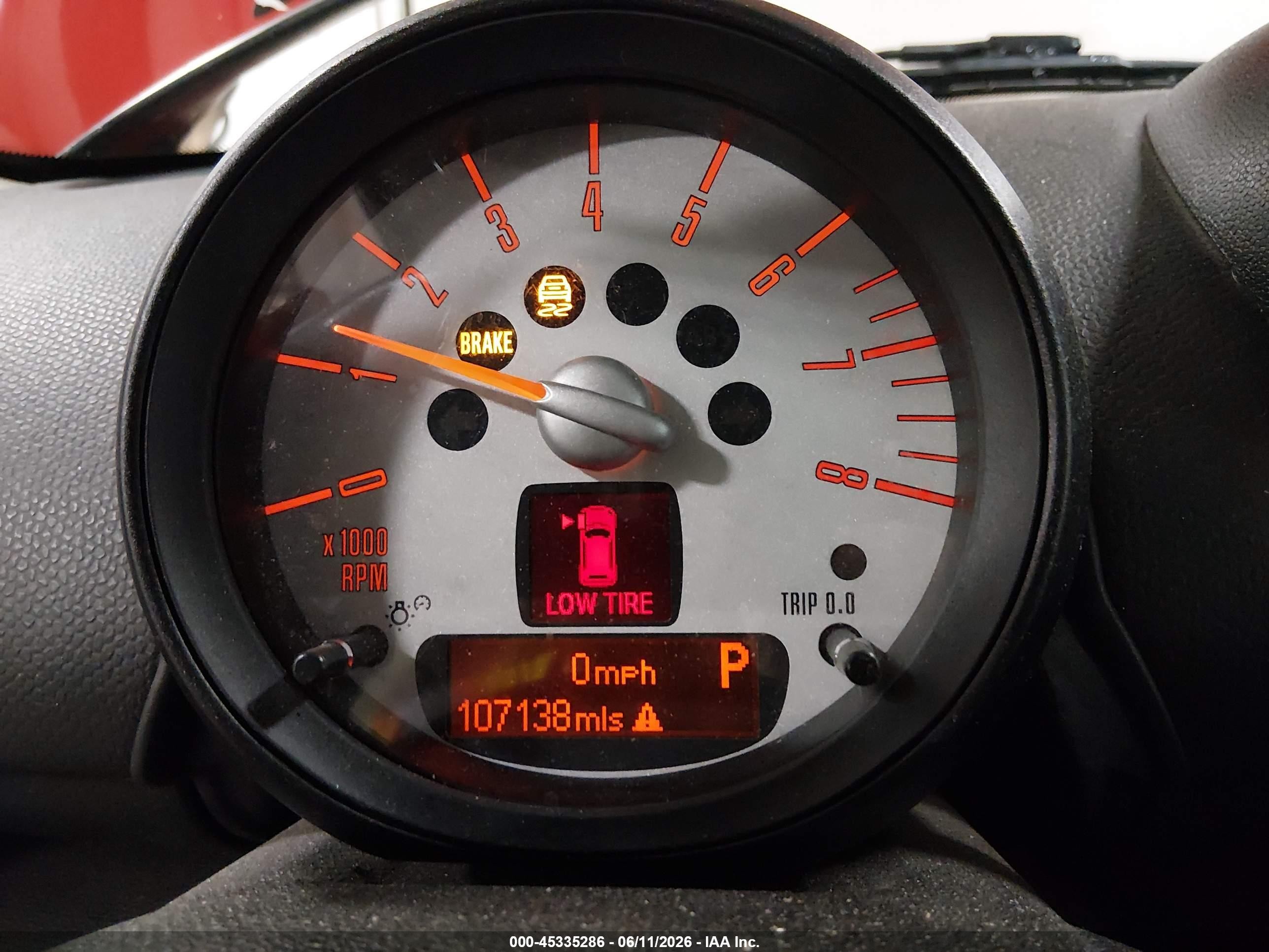 2014 Mini Countryman Cooper S Red vin: WMWZC5C56EWP41497