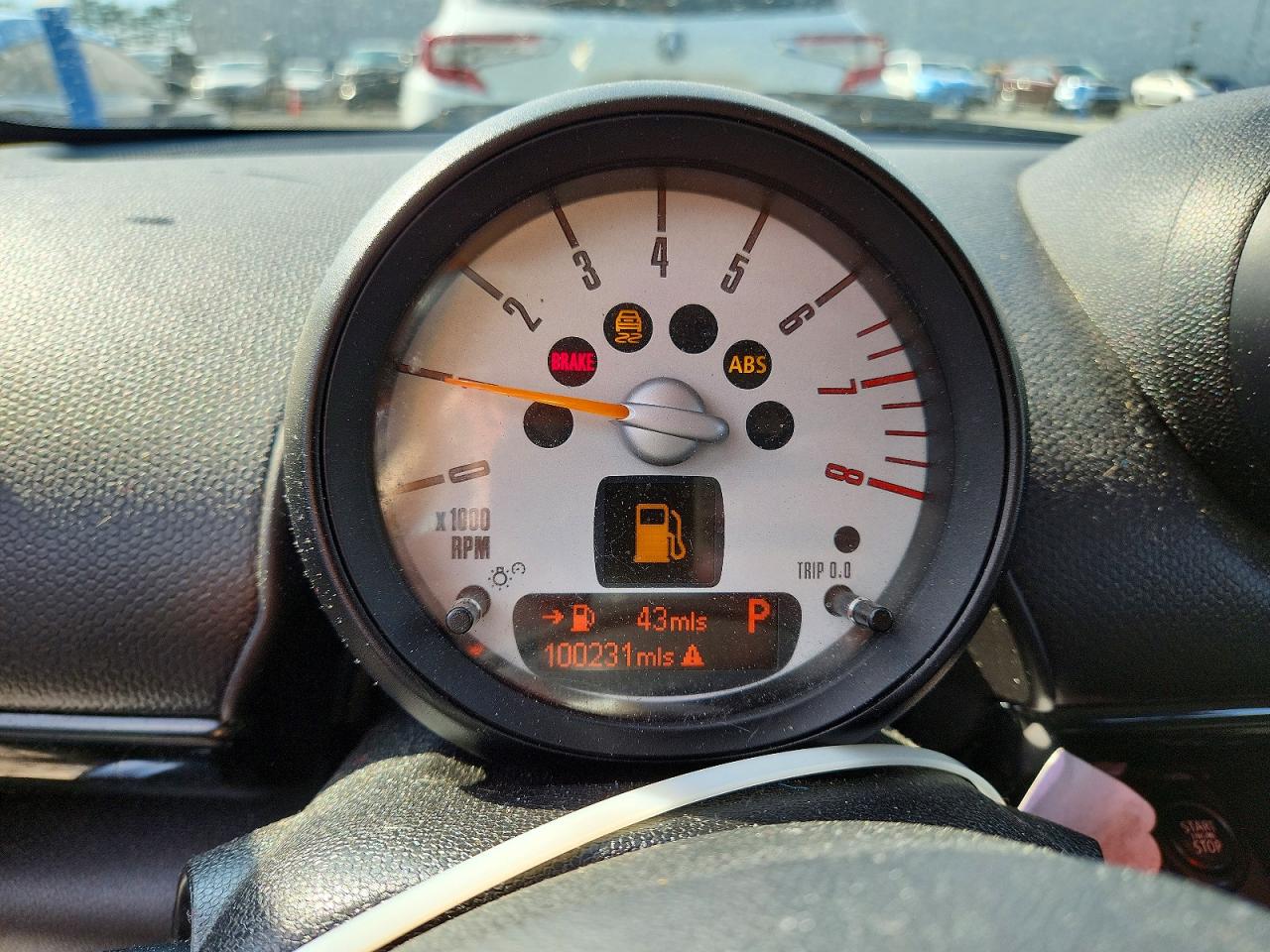 2014 Mini Cooper S Countryman Silver vin: WMWZC5C56EWP41855