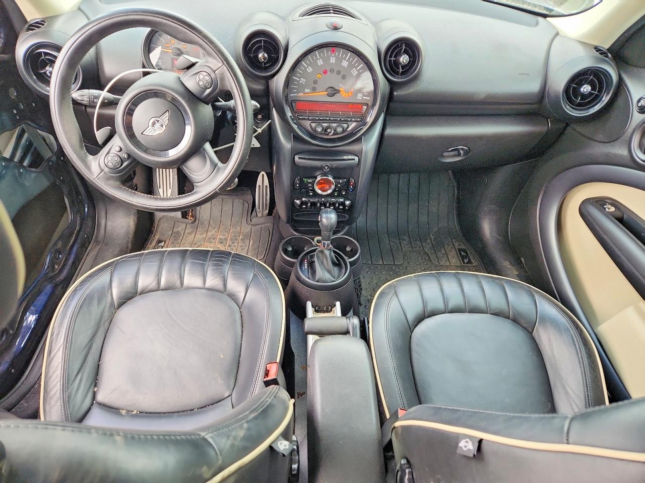 2015 Mini Cooper S Countryman Blue vin: WMWZC5C56FWP42814
