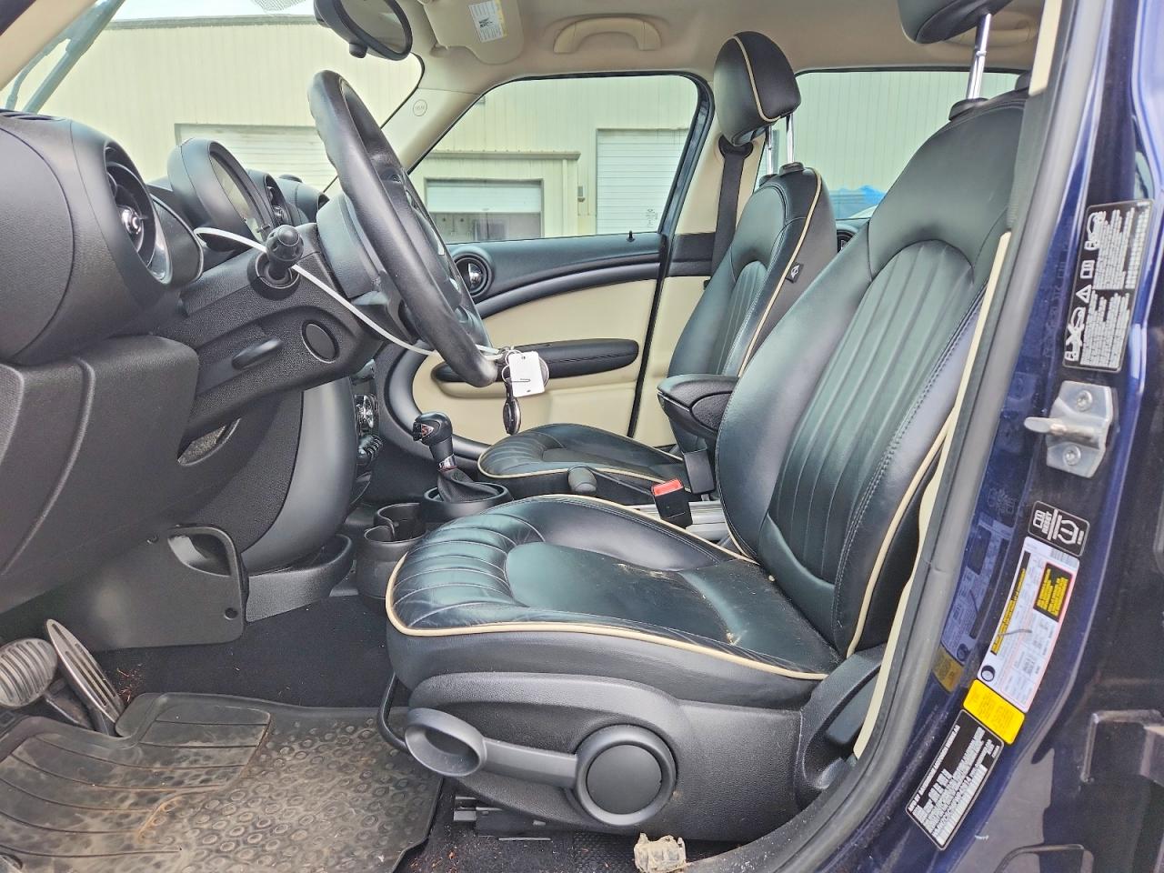 2015 Mini Cooper S Countryman Blue vin: WMWZC5C56FWP42814
