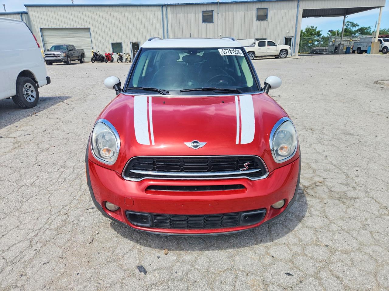 2015 Mini Cooper S Countryman Red vin: WMWZC5C56FWP47270
