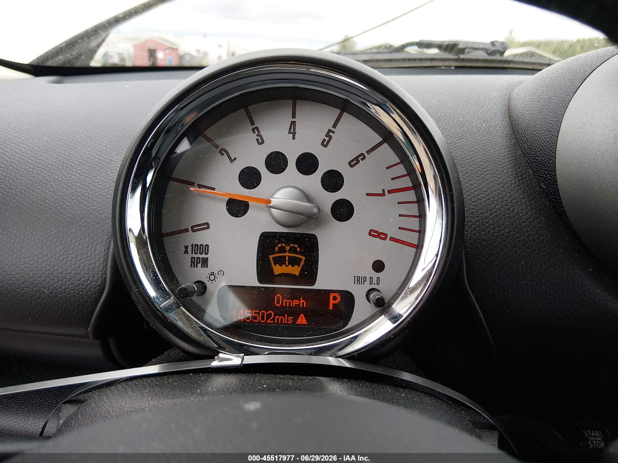 2011 Mini Cooper S Countryman White vin: WMWZC5C57BWL55490