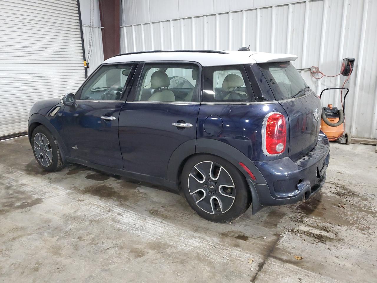 2012 Mini Cooper S Countryman Blue vin: WMWZC5C57CWL58665
