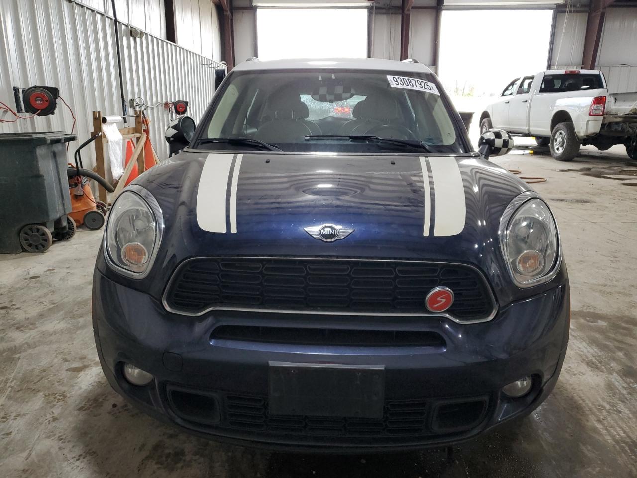2012 Mini Cooper S Countryman Blue vin: WMWZC5C57CWL58665
