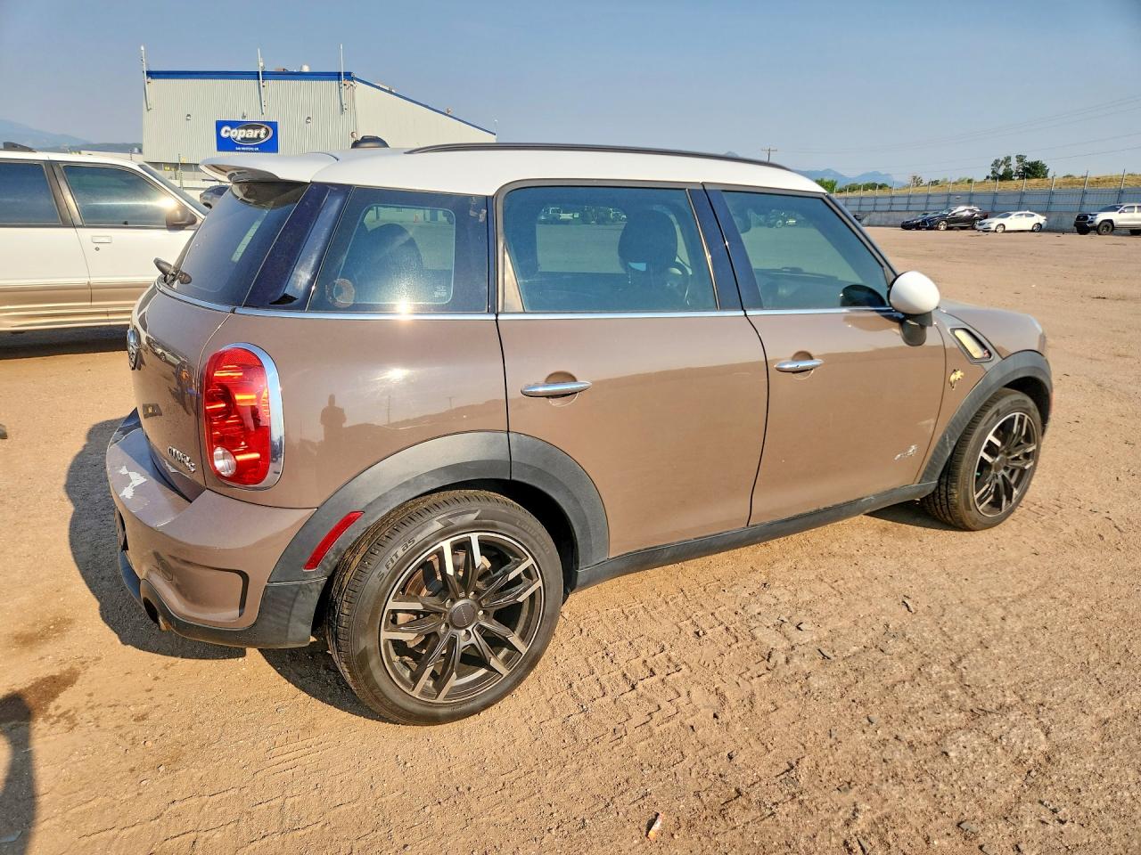 2013 Mini Cooper S Countryman Brown vin: WMWZC5C57DWM15819