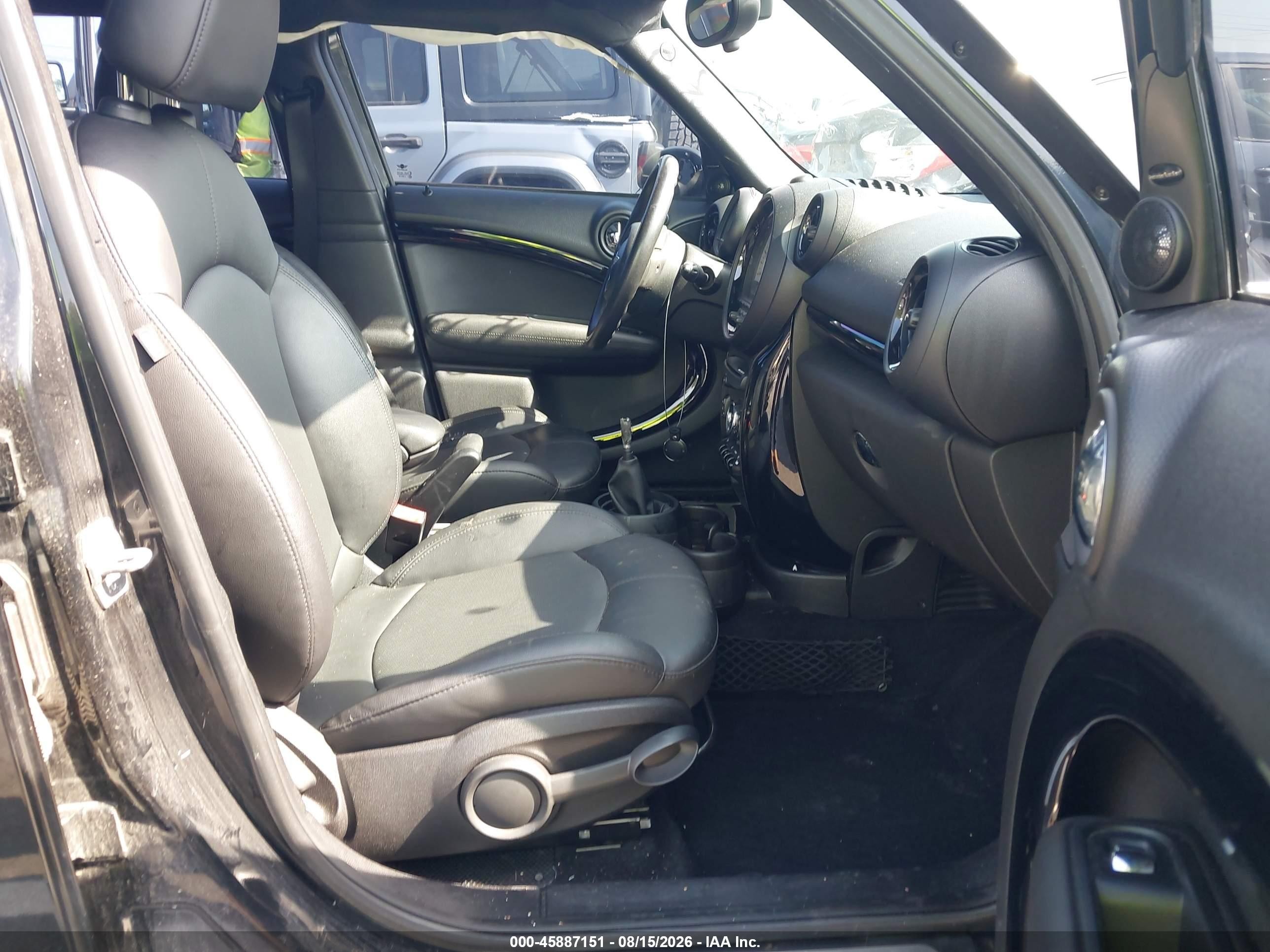 2013 Mini Countryman Cooper S Black vin: WMWZC5C57DWM15884