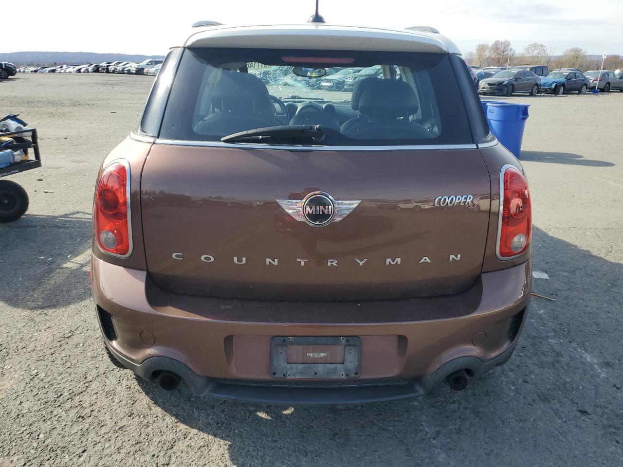 2013 Mini Cooper S Countryman Two Tone vin: WMWZC5C57DWM16422