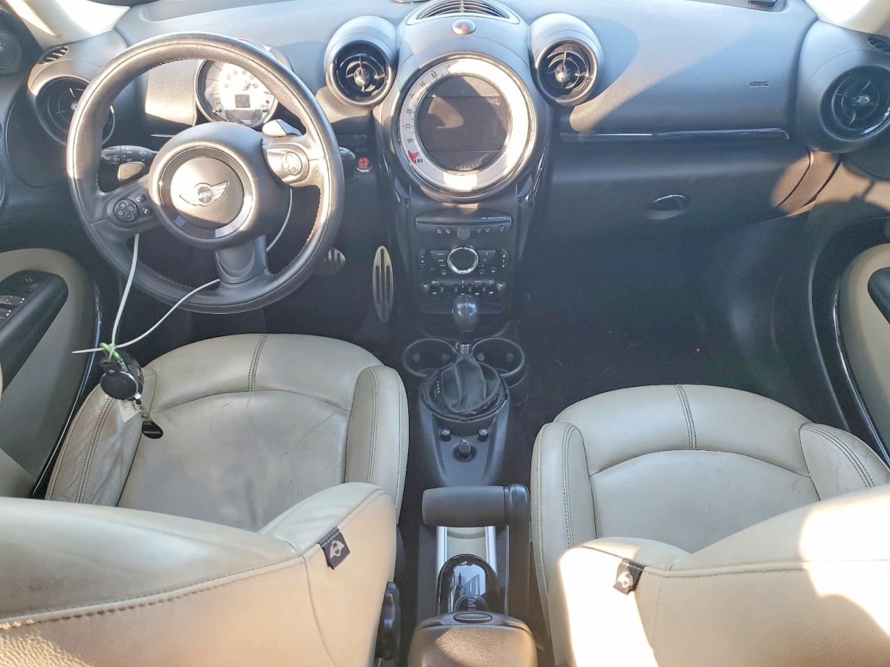 2014 Mini Cooper S Countryman Green vin: WMWZC5C57EWP35353