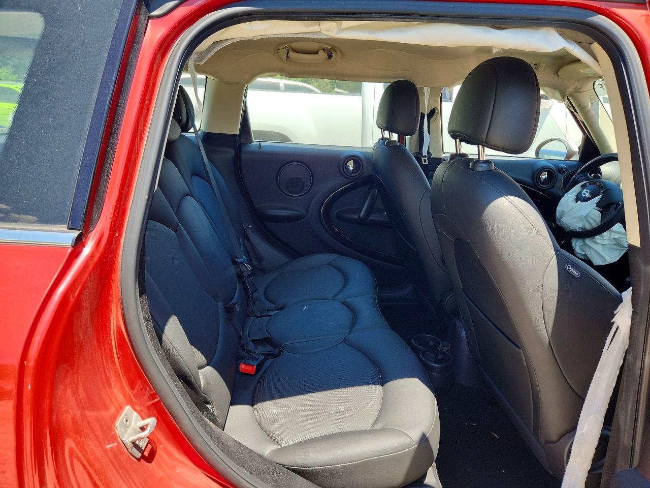 2014 Mini Cooper S Countryman Красный vin: WMWZC5C57EWP37121