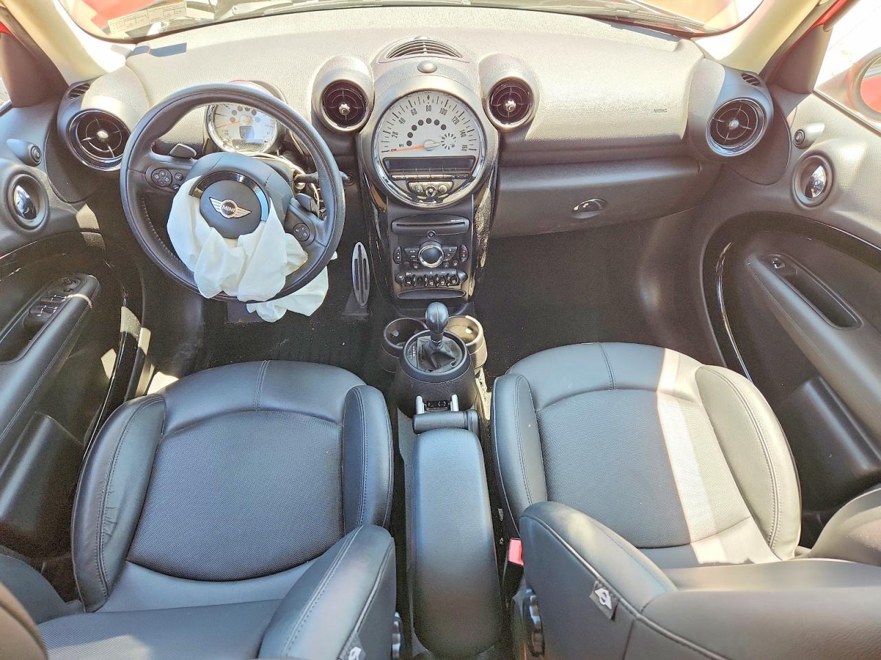 2014 Mini Cooper S Countryman Красный vin: WMWZC5C57EWP37121