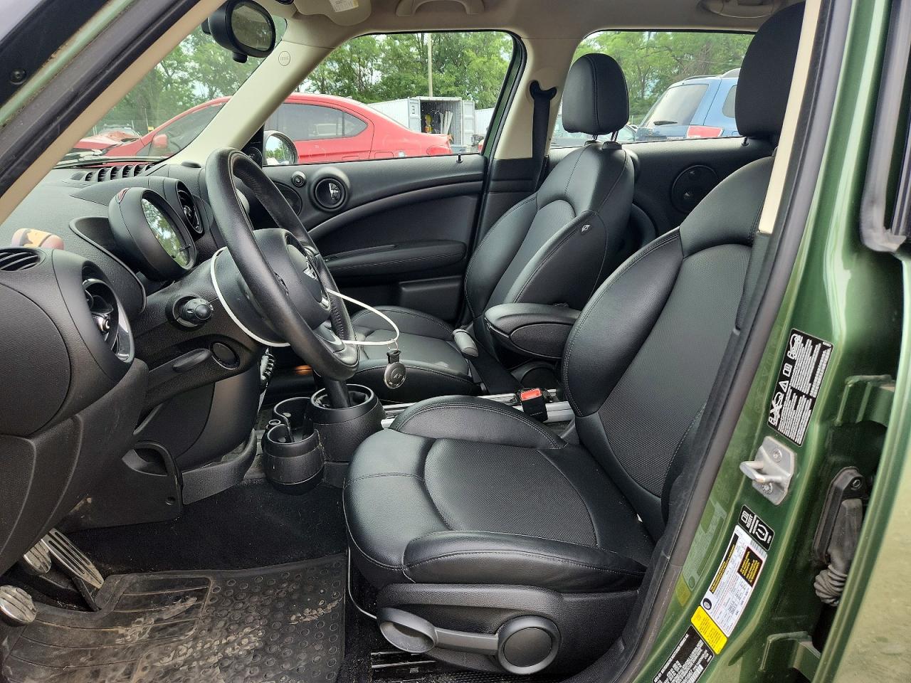 2015 Mini Cooper S Countryman Green vin: WMWZC5C57FWM18867
