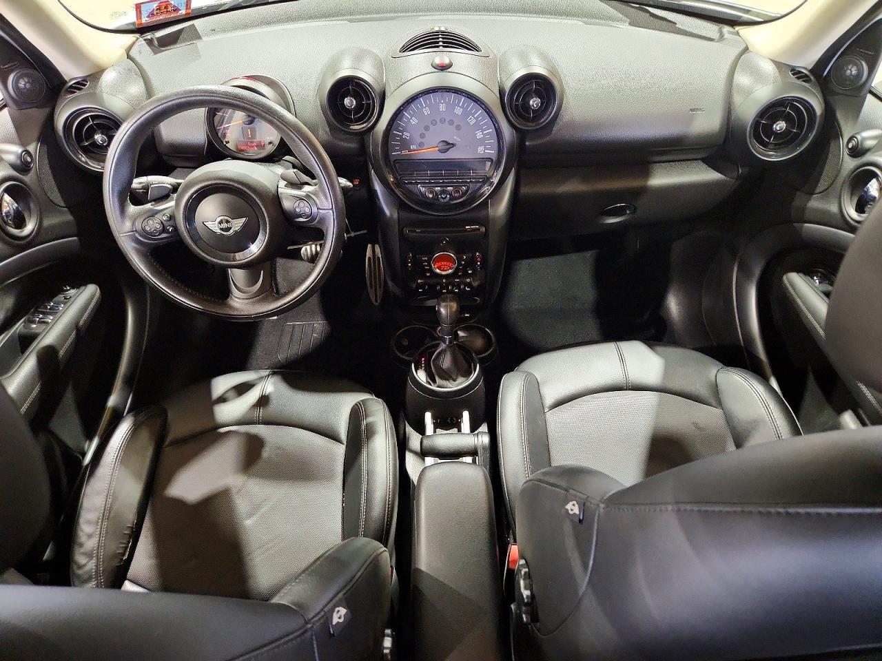 2015 Mini Cooper S Countryman White vin: WMWZC5C57FWP45642