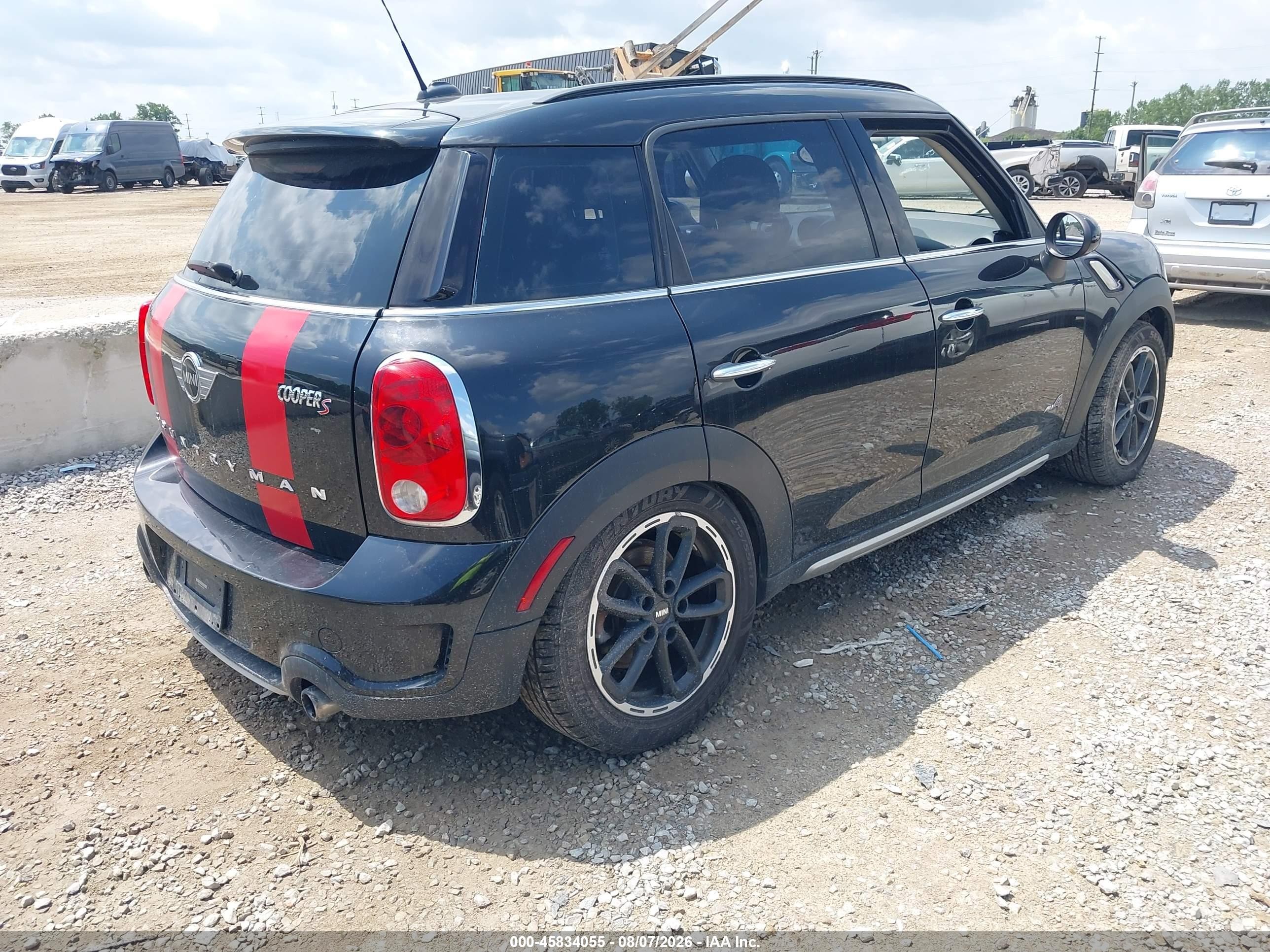 2015 Mini Countryman Cooper S Black vin: WMWZC5C57FWP47150