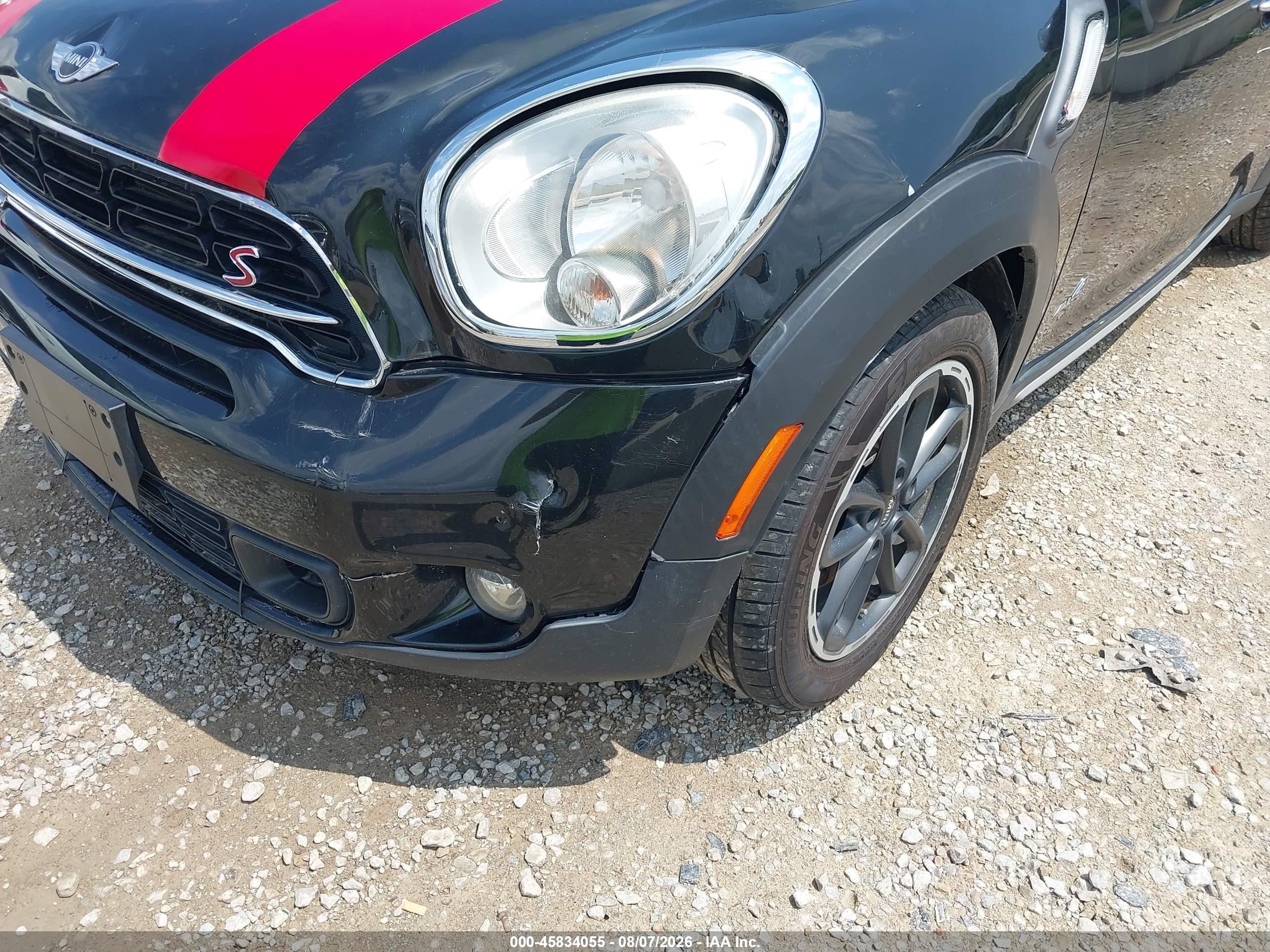 2015 Mini Countryman Cooper S Black vin: WMWZC5C57FWP47150